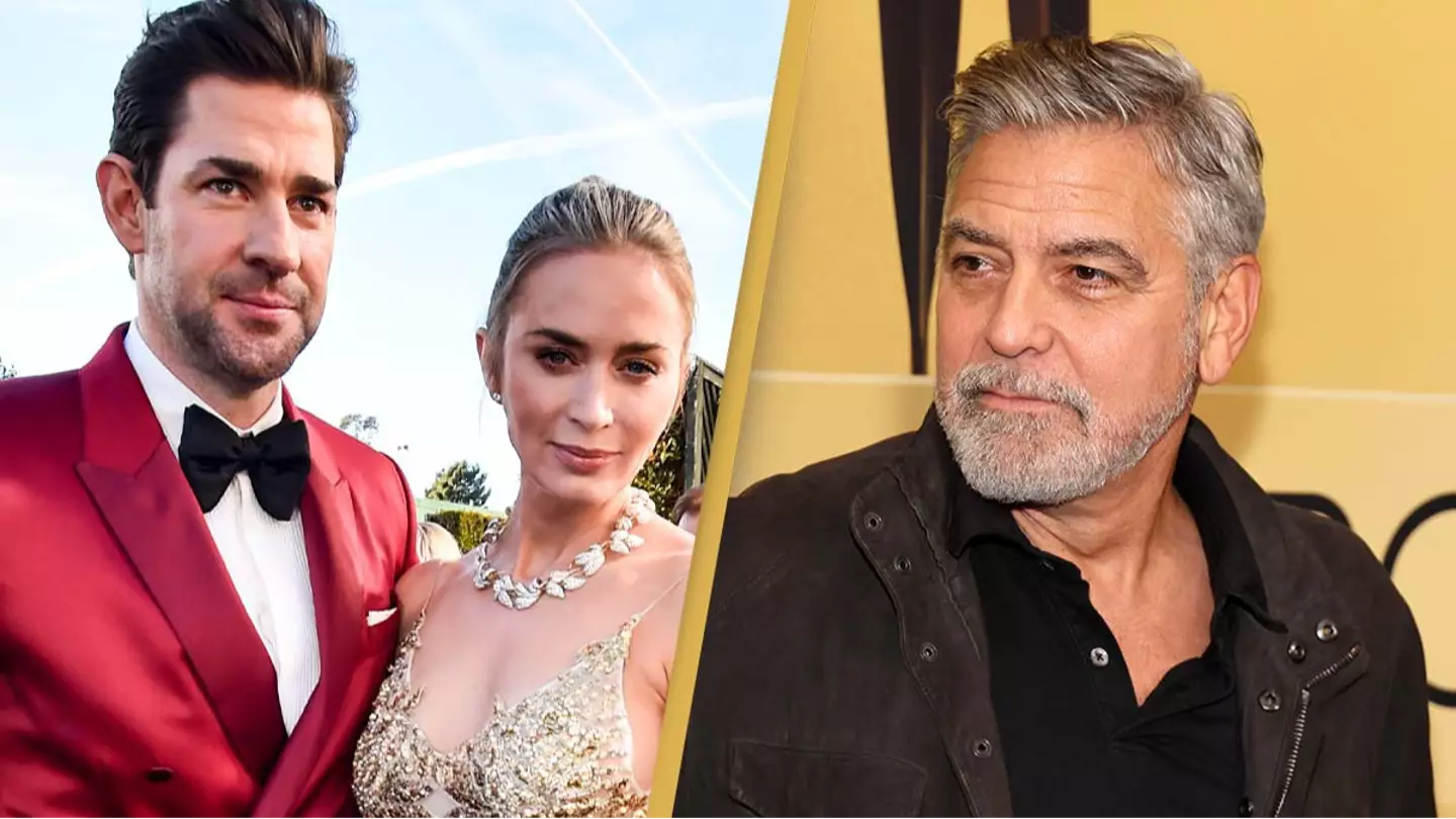 Why John Krasinski 'hurt George Clooney's feelings' when he got engaged to Emily Blunt