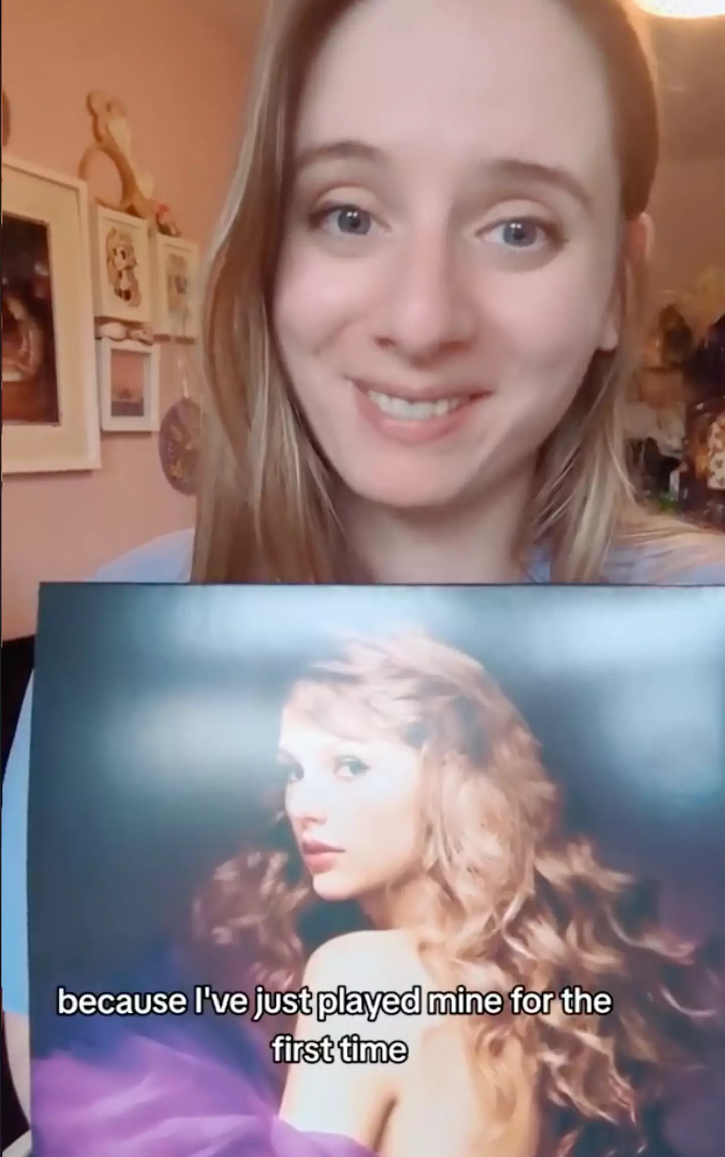 This Swiftie wants to keep her 'creepy' record.