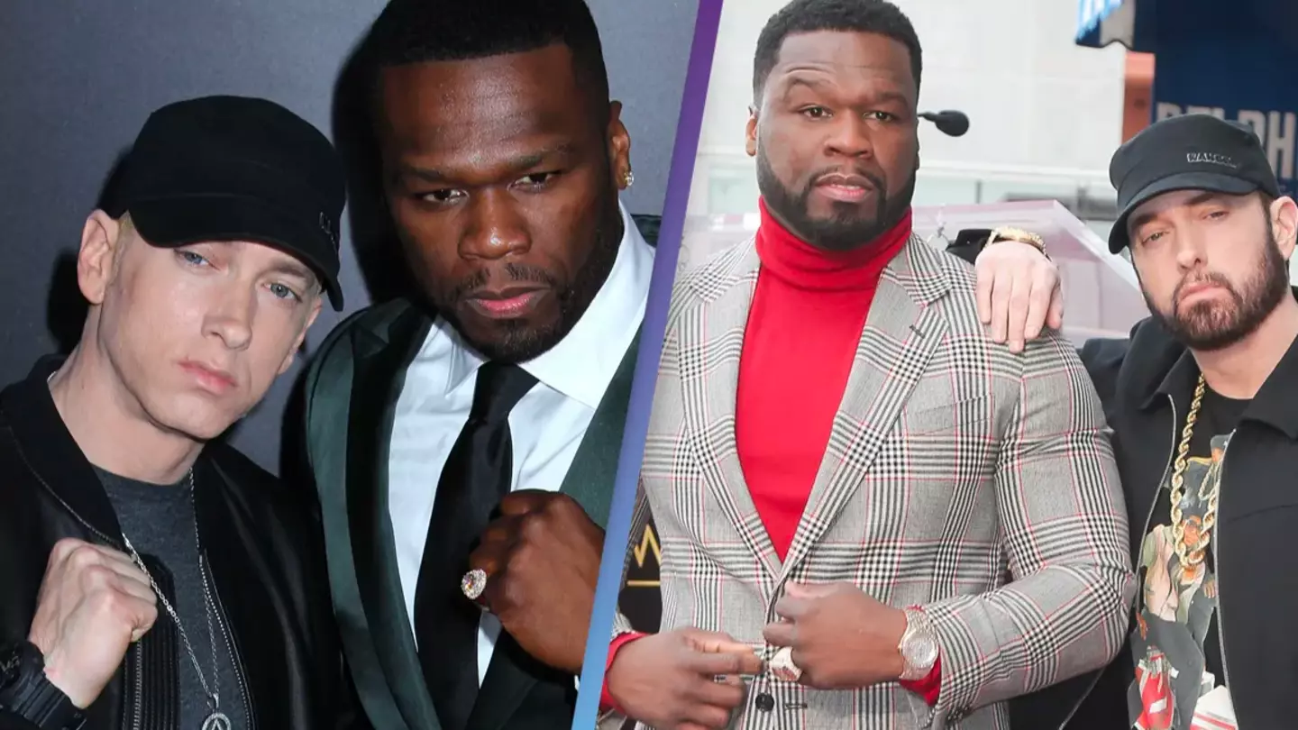Incredible story of how Eminem signed 50 Cent and saved his career