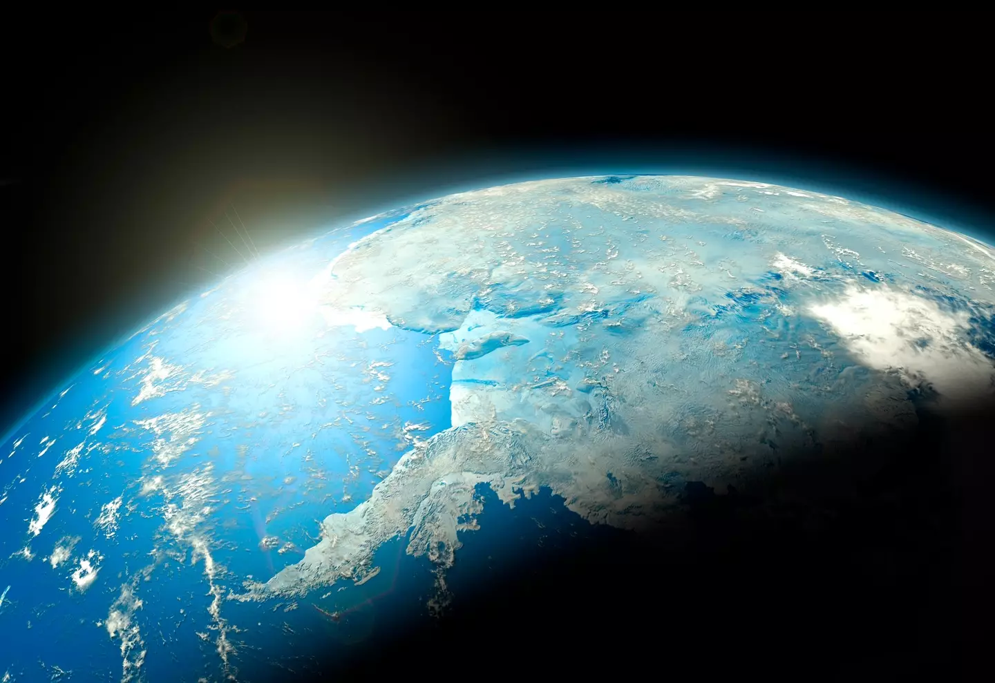 Antarctia stays light for 24 hours in summer (Getty Stock Photo)