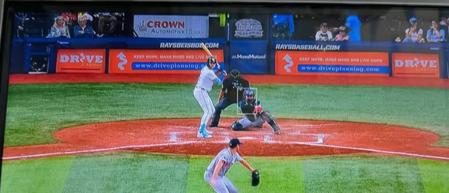 Drive Planning even paid $400,000 to be featured in a prime spot during Tampa Bay Rays games (Instagram/toddburkhalter)