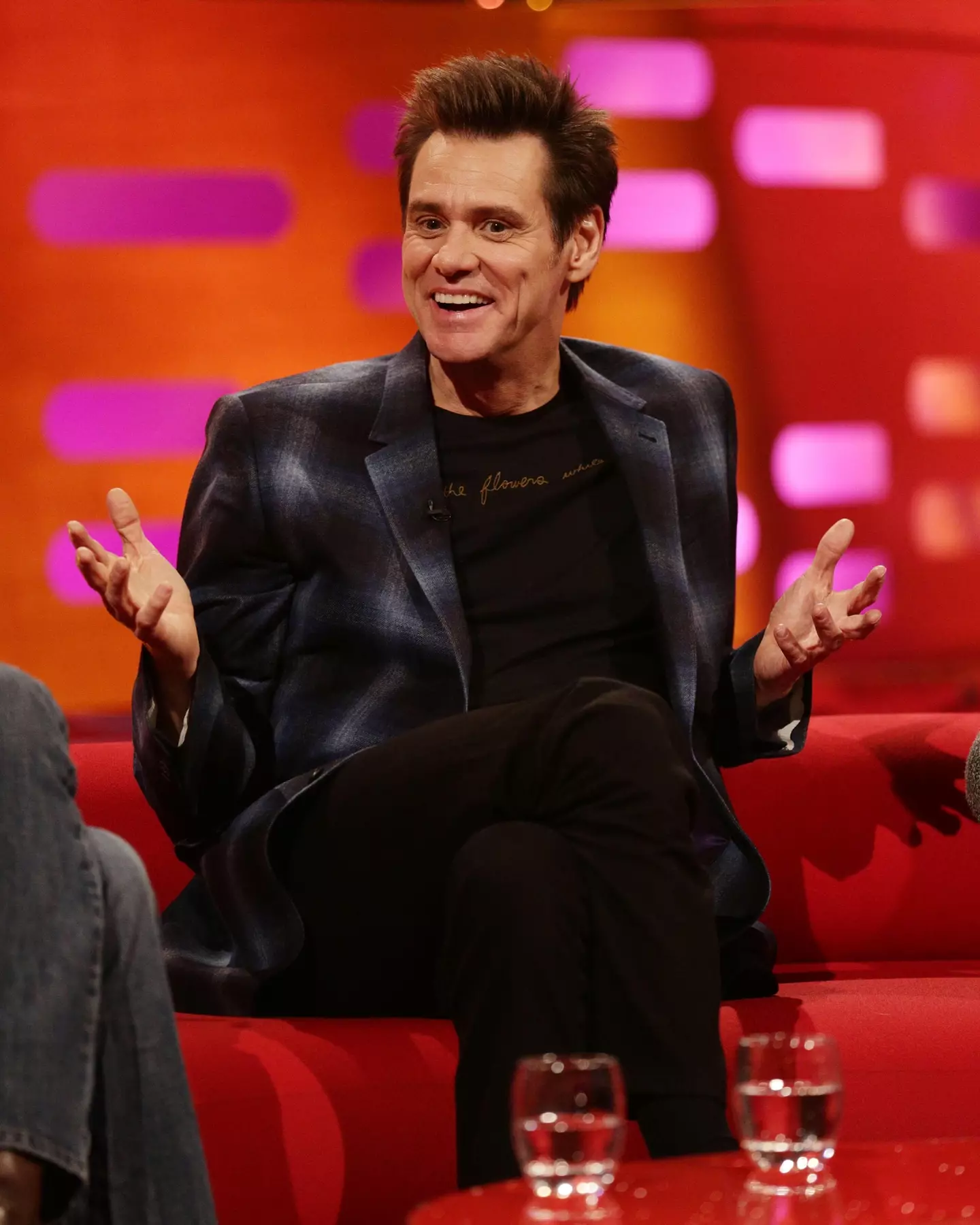 Jim Carrey on The Graham Norton Show.