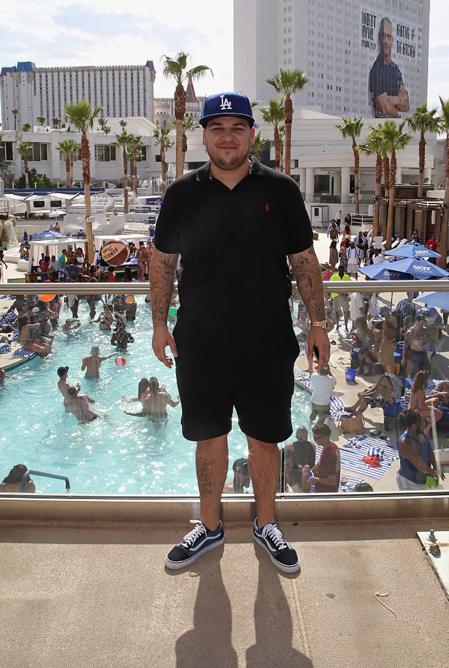 Rob Kardashian, pictured back in 2016, has opened up about why he doesn't appear on 'The Kardashians' (Gabe Ginsberg/Getty Images)