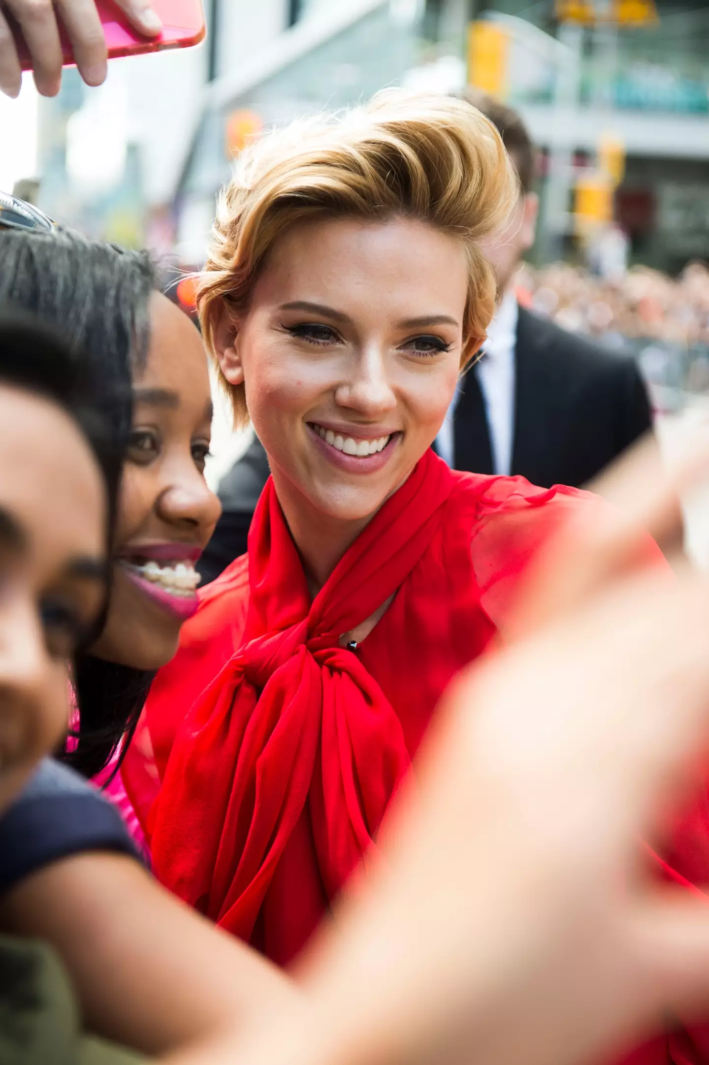 The actress only likes to take photos with fans when she's at a work event (Baden Roth/Getty Images)