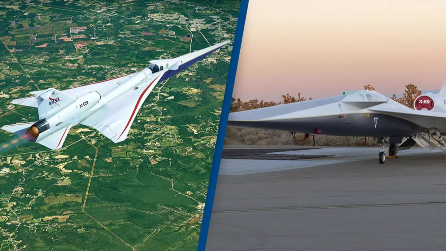 NASA debuts supersonic jet that can fly from NYC to London in three and a half hours