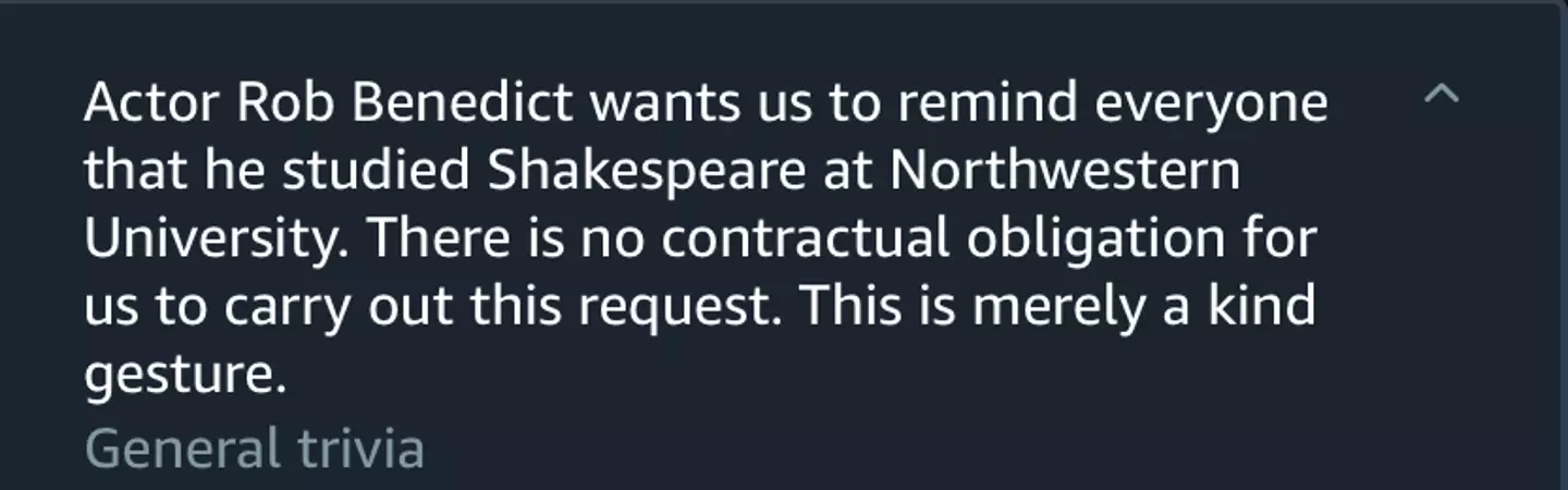 Sure thing. (Amazon Prime)