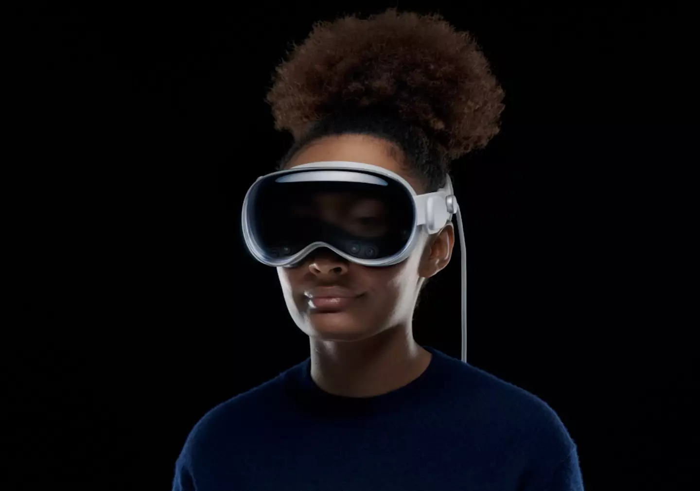 The Apple Vision Pro.