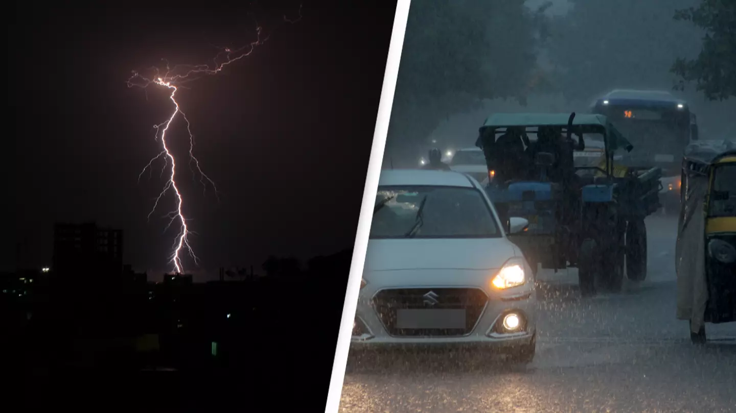 61,000 lightning strikes in just 2 hours leaves 12 people dead as unprecedented storm hits