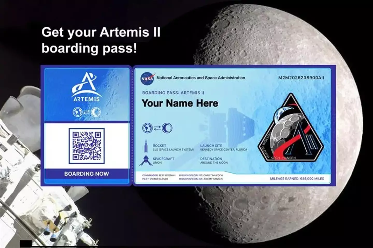 Your name could be written among the stars... kind of (NASA)