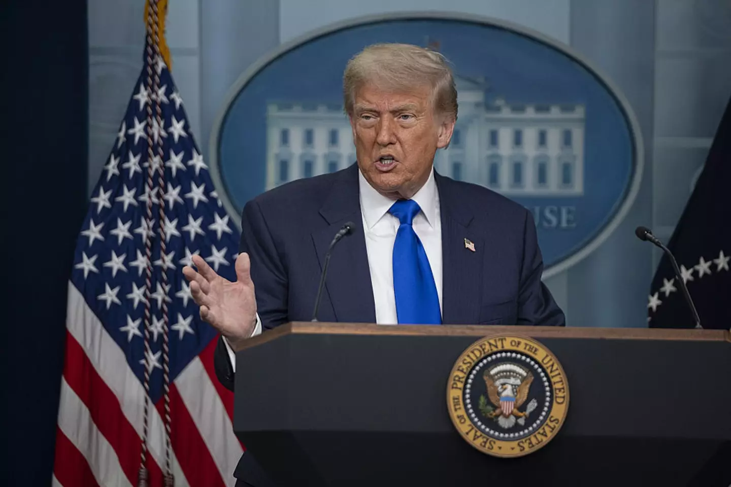 Two separate polls showed approval ratings had dipped (Celal Gunes/Anadolu via Getty Images)