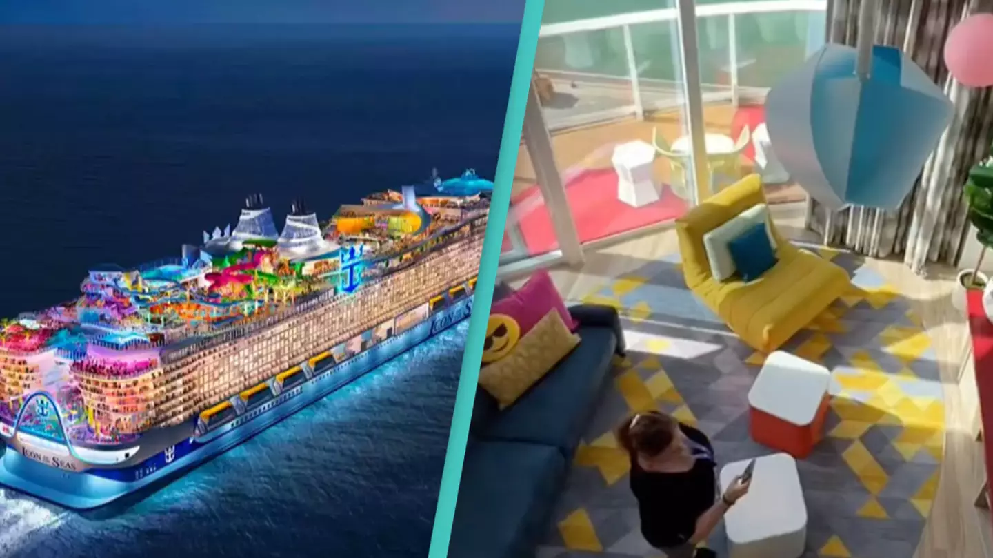 People blown away after passengers share look inside world's largest cruise ship as it prepares to set sail
