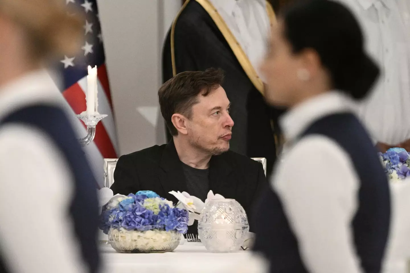 Elon Musk has been a supporter of the H-1B scheme, with Tesla being one of the biggest users of it (BRENDAN SMIALOWSKI/AFP via Getty Images)