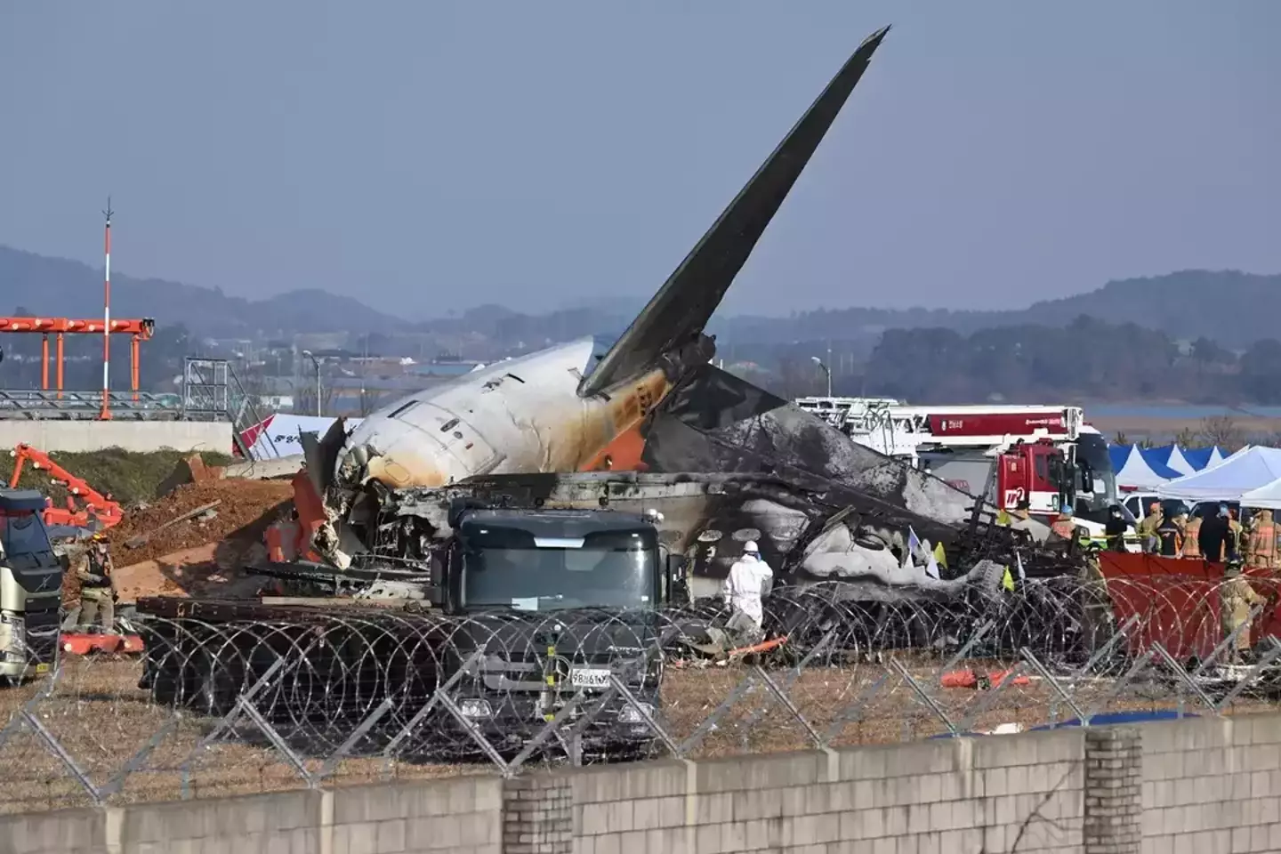 It is considered the worst plane crash in South Korea's history (JUNG YEON-JE/AFP via Getty Images)