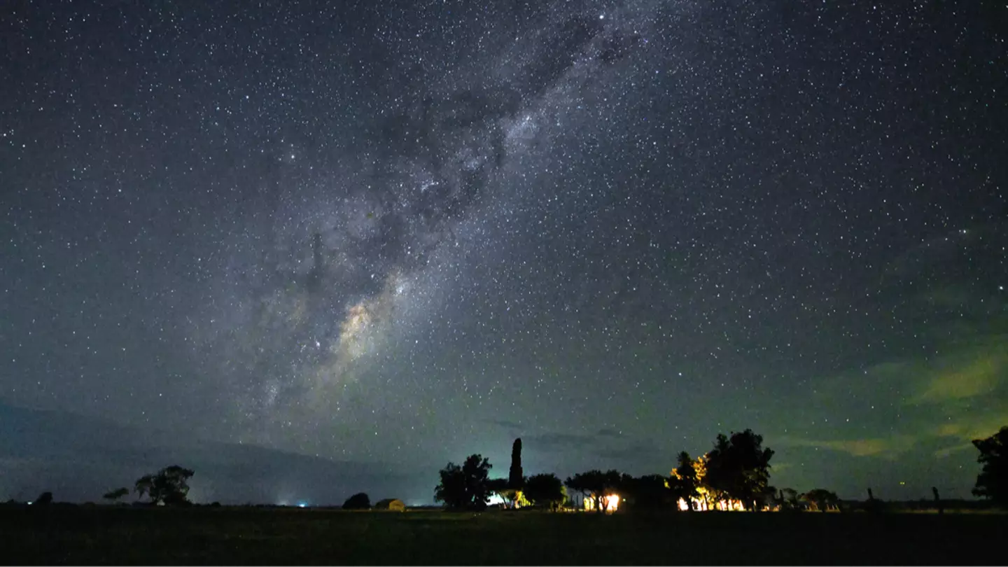Staggering distorted ‘sound’ from the early universe suggests that we are living in a massive void