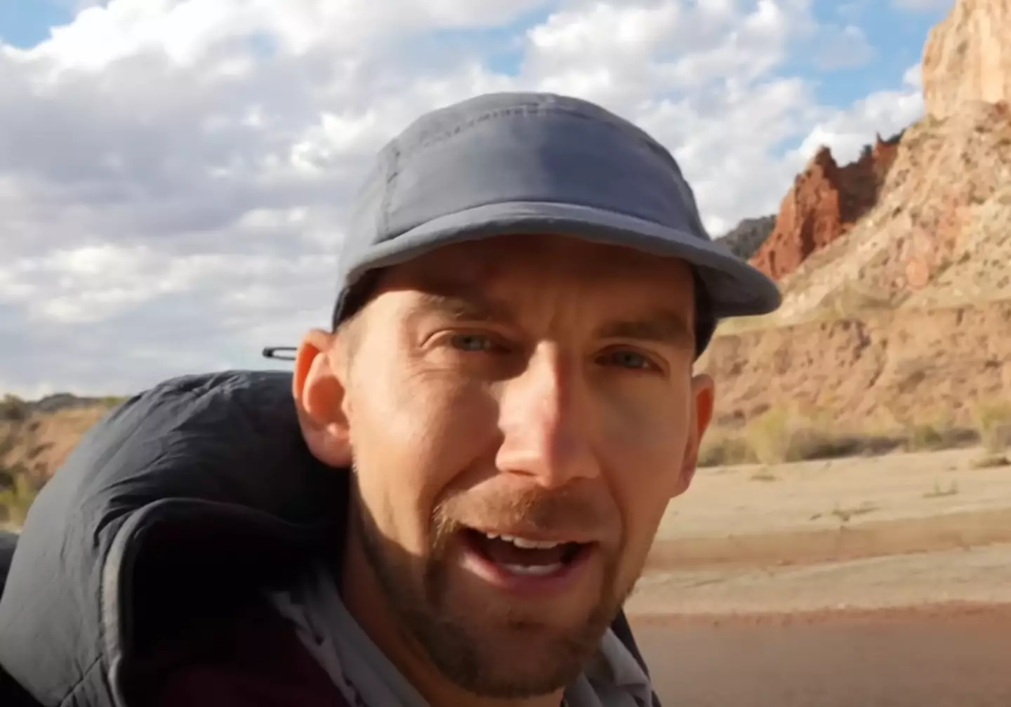 Andrew had been filming in Utah before his car accident (YouTube/Desert Drifter)