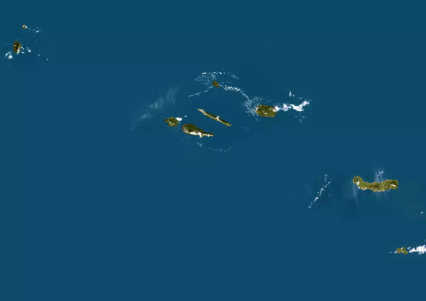 The Azores are located in the Atlantic Ocean.