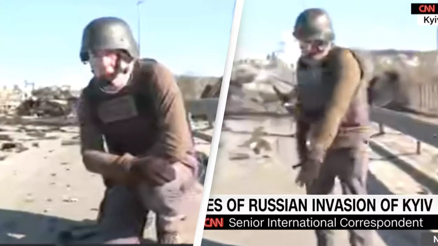 Ukraine: Reporter's Grenade Discovery Highlights Hidden Dangers Of Reporting From Warzones