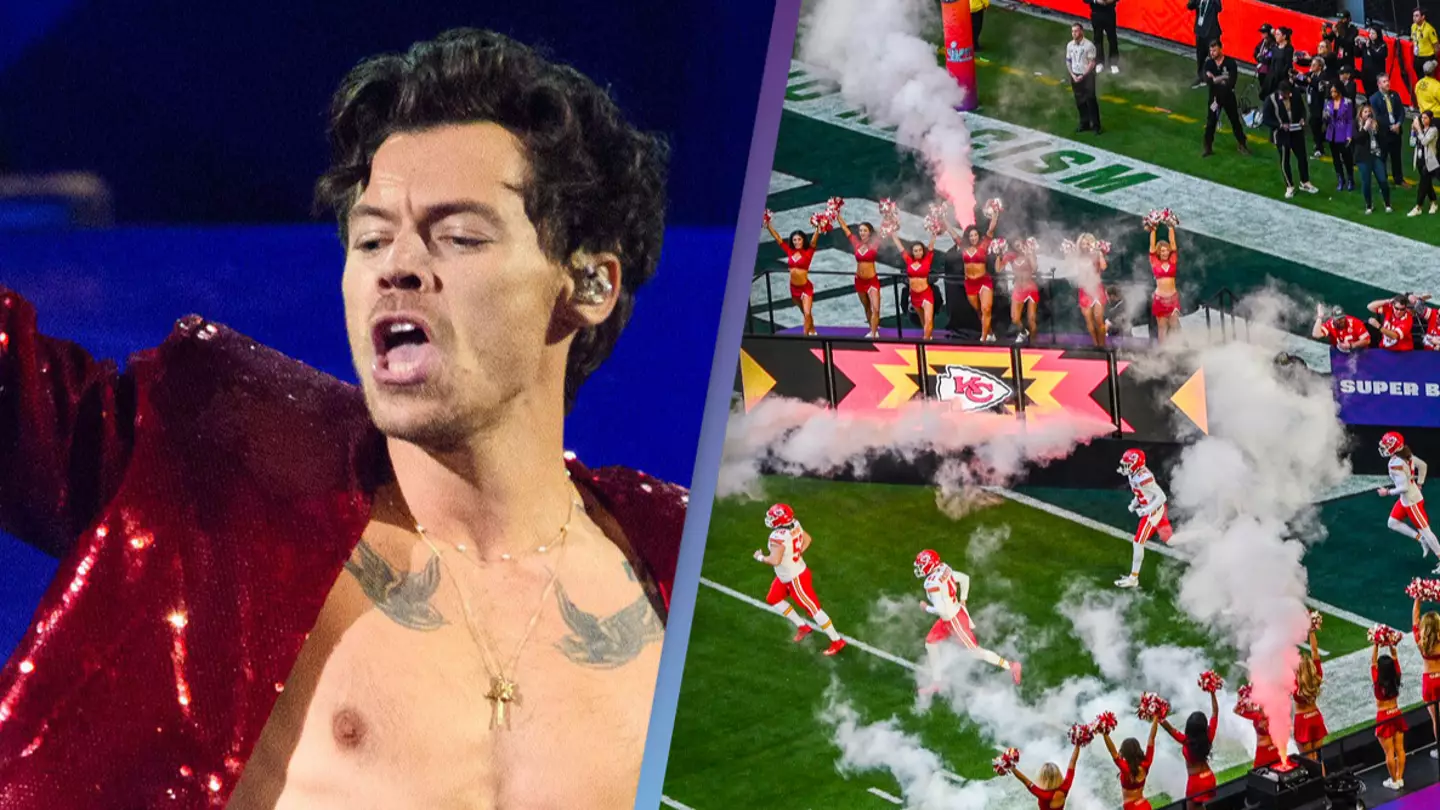 Harry Styles fans seriously divided over rumors he might headline Super Bowl 2024