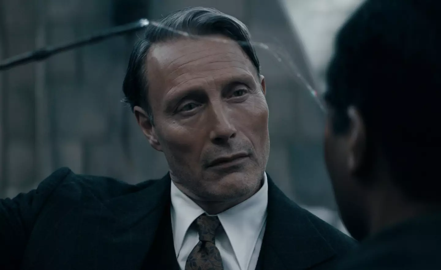 Mads Mikkelsen as Gellert Grindelwald.