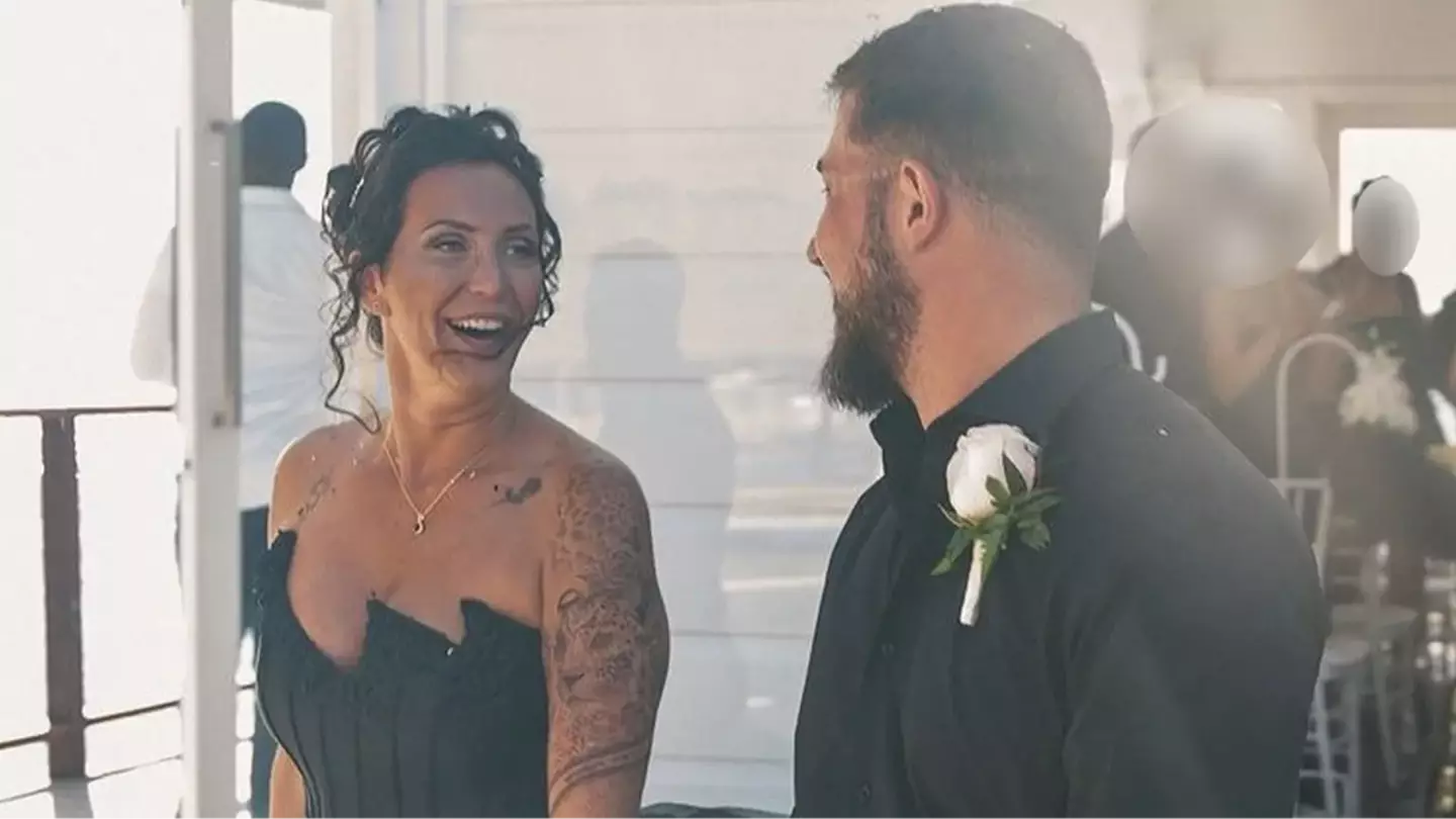 Newlyweds unable to enjoy their wedding night after bride suffers major 'injury' that left her 'hours' away from death