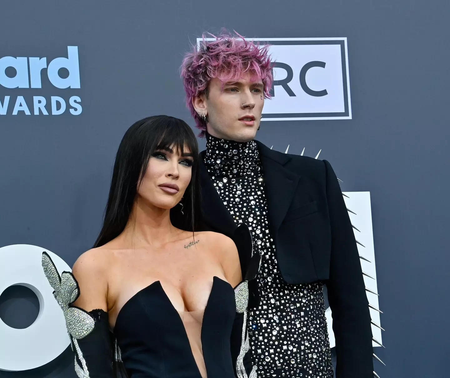 Machine Gun Kelly dedicated his Billboard Awards performance to his 'wife' and 'unborn' child.