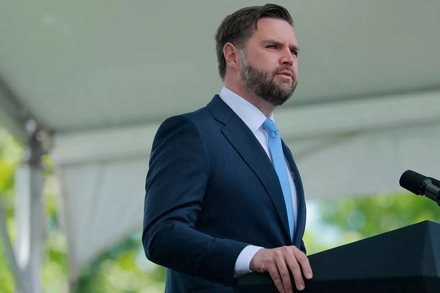 JD Vance has also hinted at an alleged 'cover up' of Biden's health (Anna Moneymaker/Getty Images)