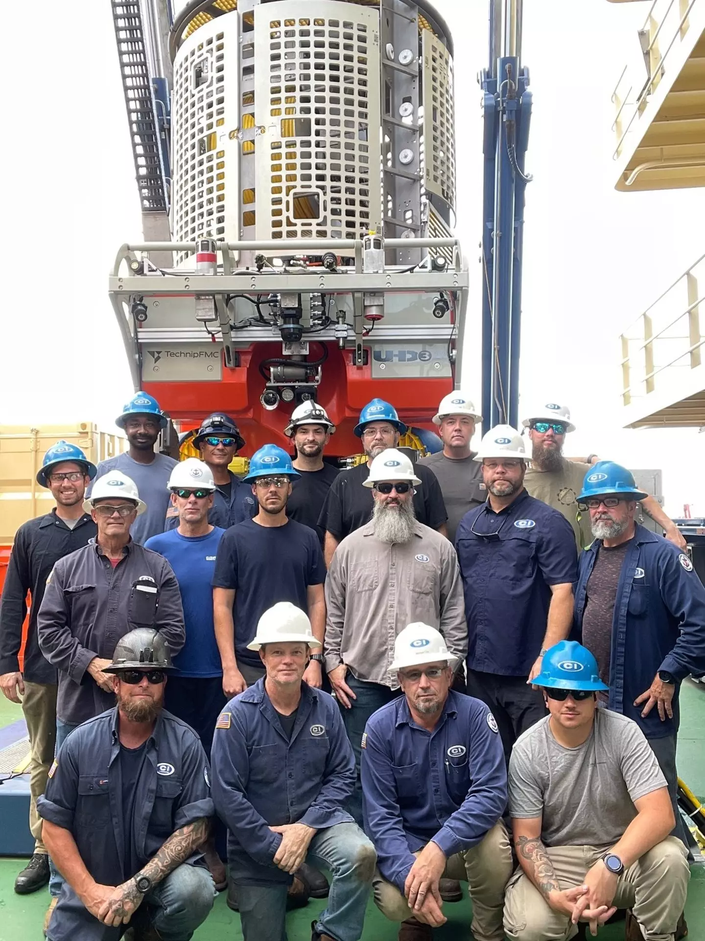 The team behind the upcoming expedition. (X/@RMSTitanic_Inc)