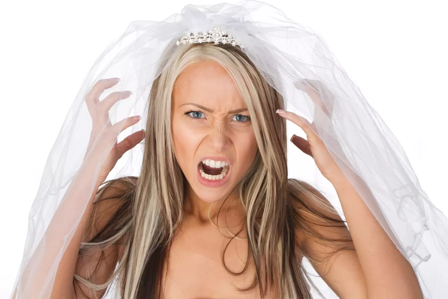 The bride took to a podcast to share her frustration.