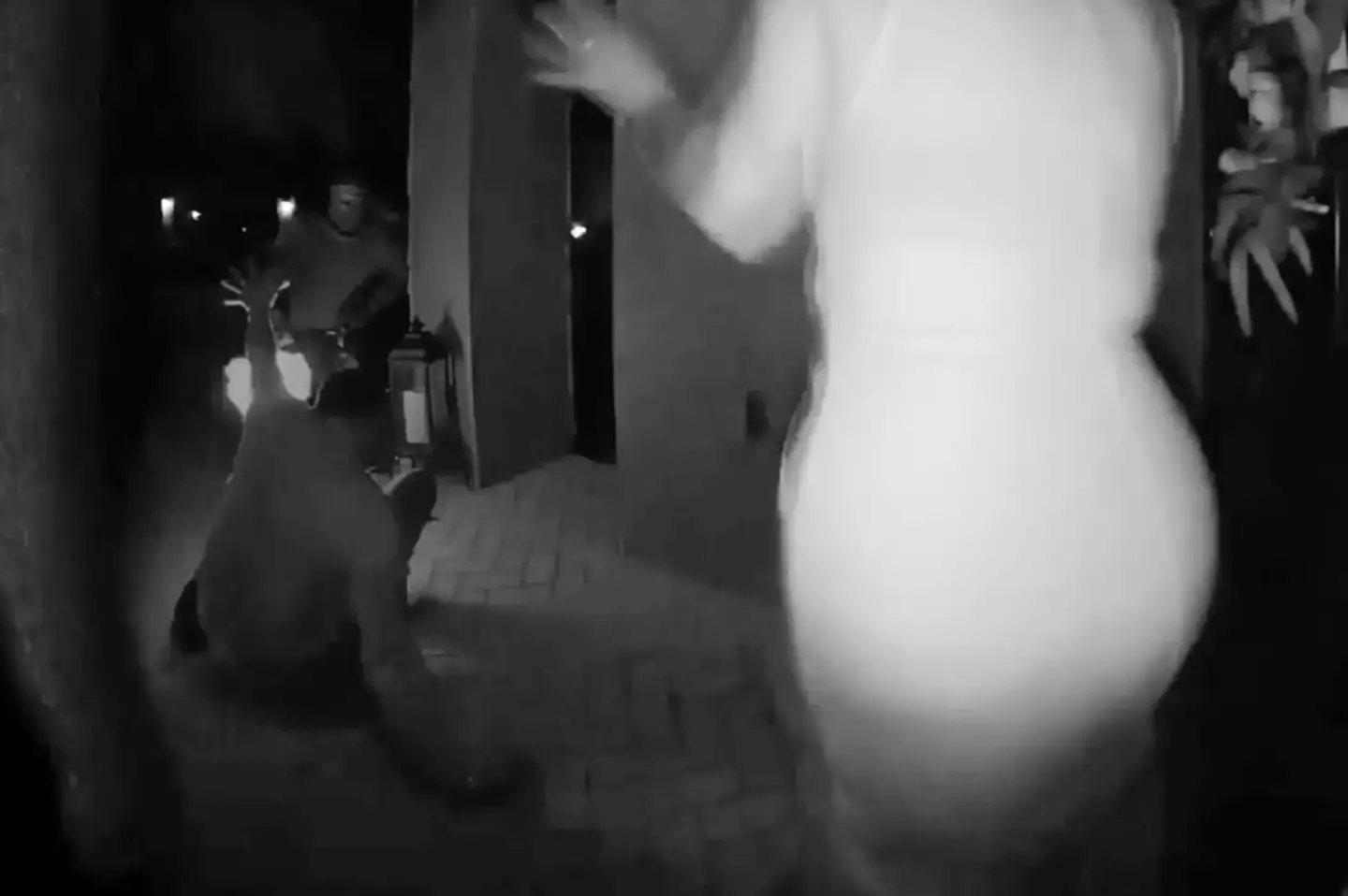 The terrifying ordeal was caught on a Ring doorbell. (FOX 13 Tampa Bay)