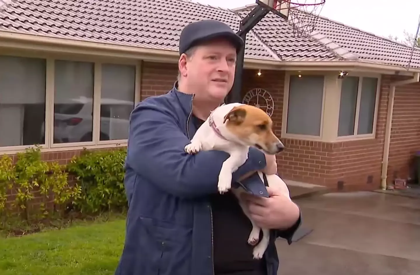 Luna's owner Vaughn had suffered a pulmonary embolism. (9News)