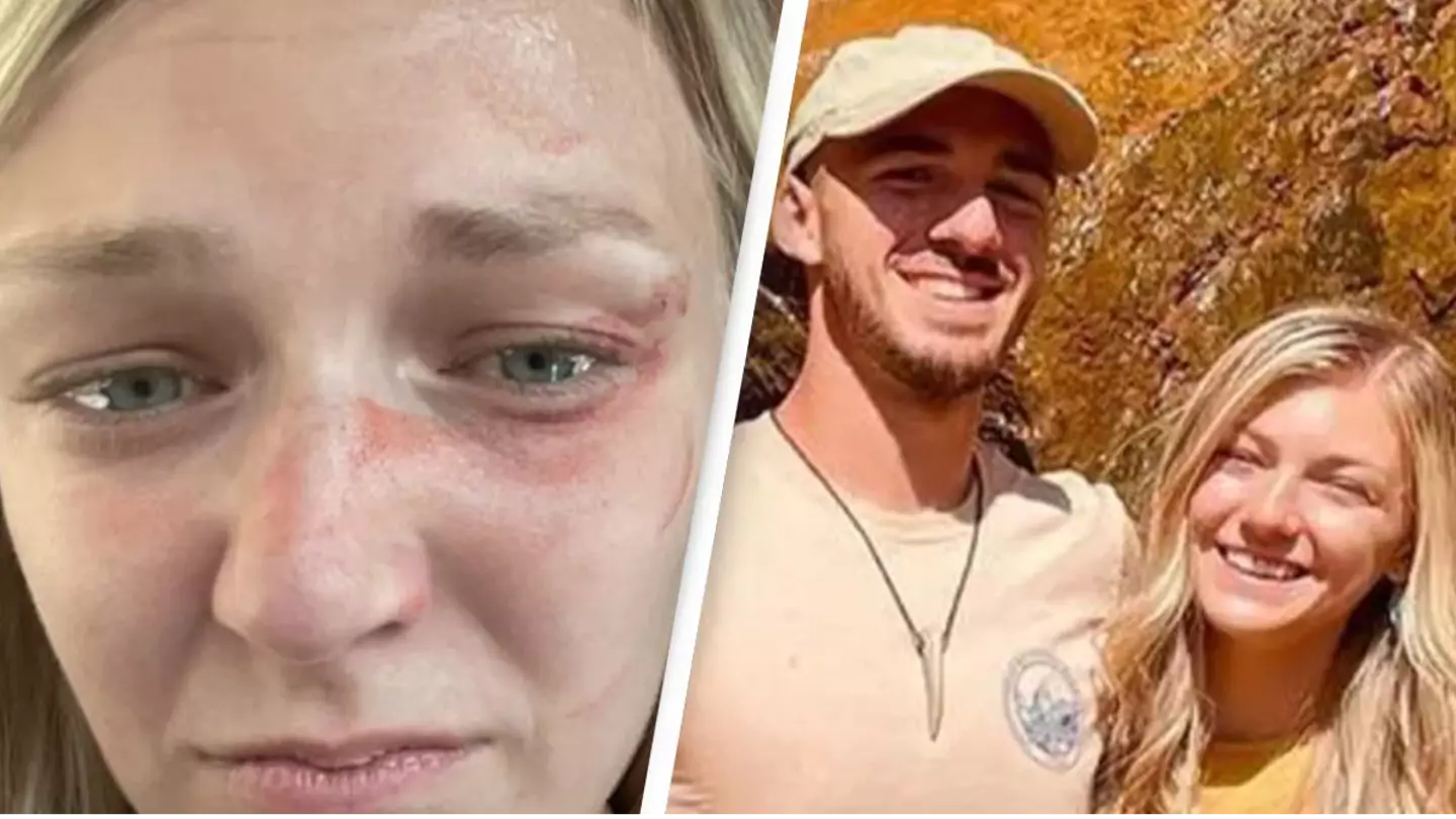 Gabby Petito's parents release selfie of her bruised face as part of wrongful death lawsuit
