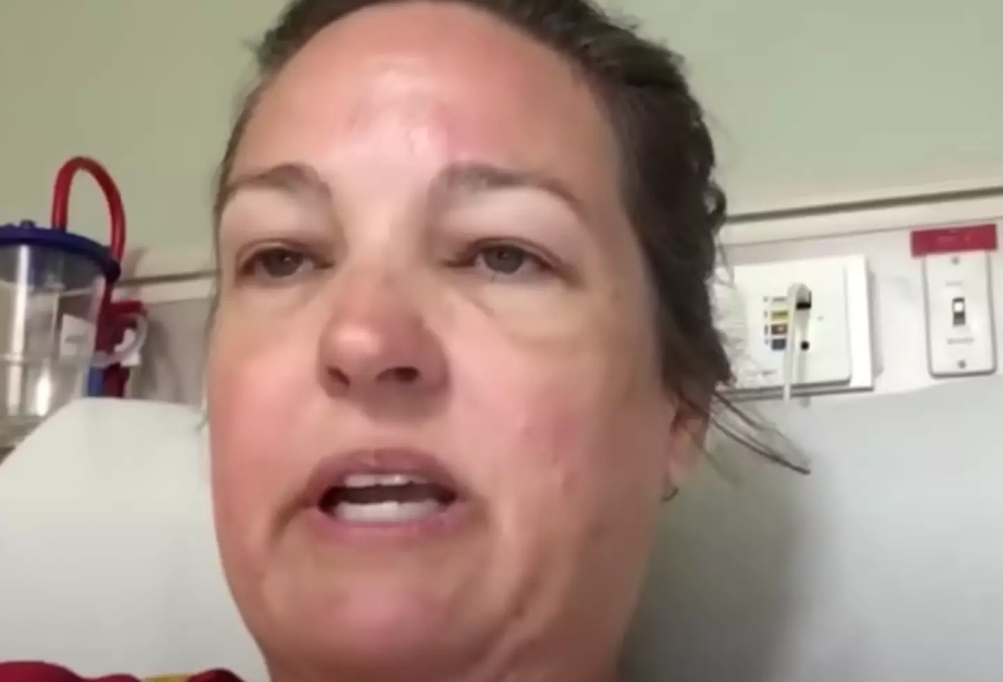 The shark bit Tabatha's leg (FOX 4 Dallas-Fort Worth)