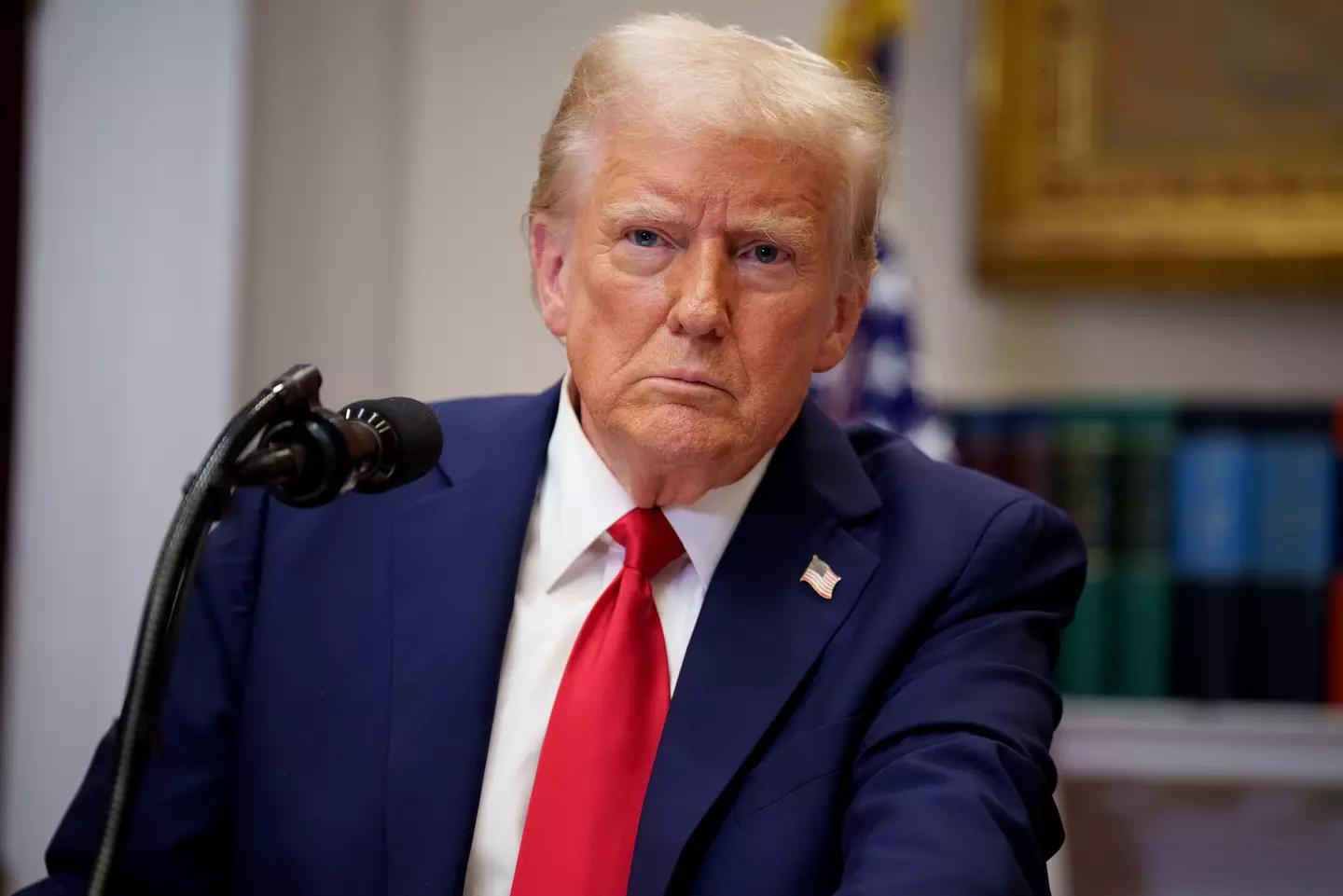 Donald Trump took to Truth Social to explain what his plans for Canada were(Andrew Harnik/Getty Images)