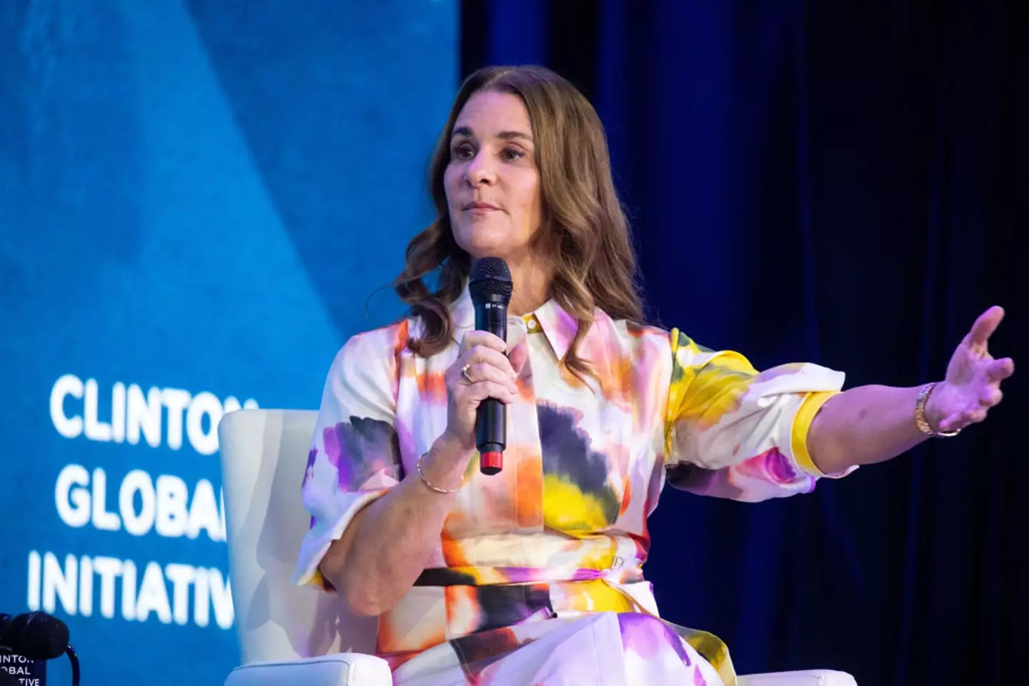 Melinda is also pretty rich (Michael Nagle/Bloomberg via Getty Images)