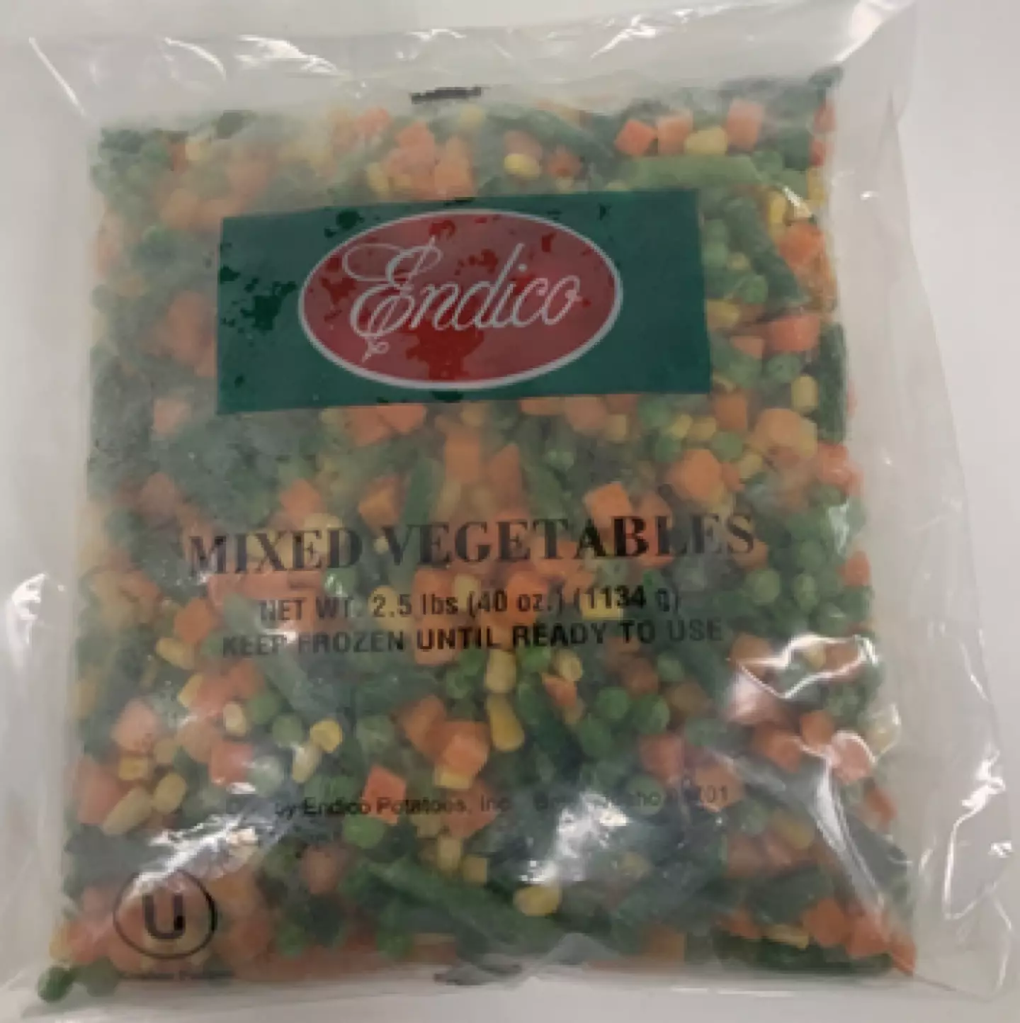 Endico brand mixed vegetables and peas and carrots have been recalled (FDA)