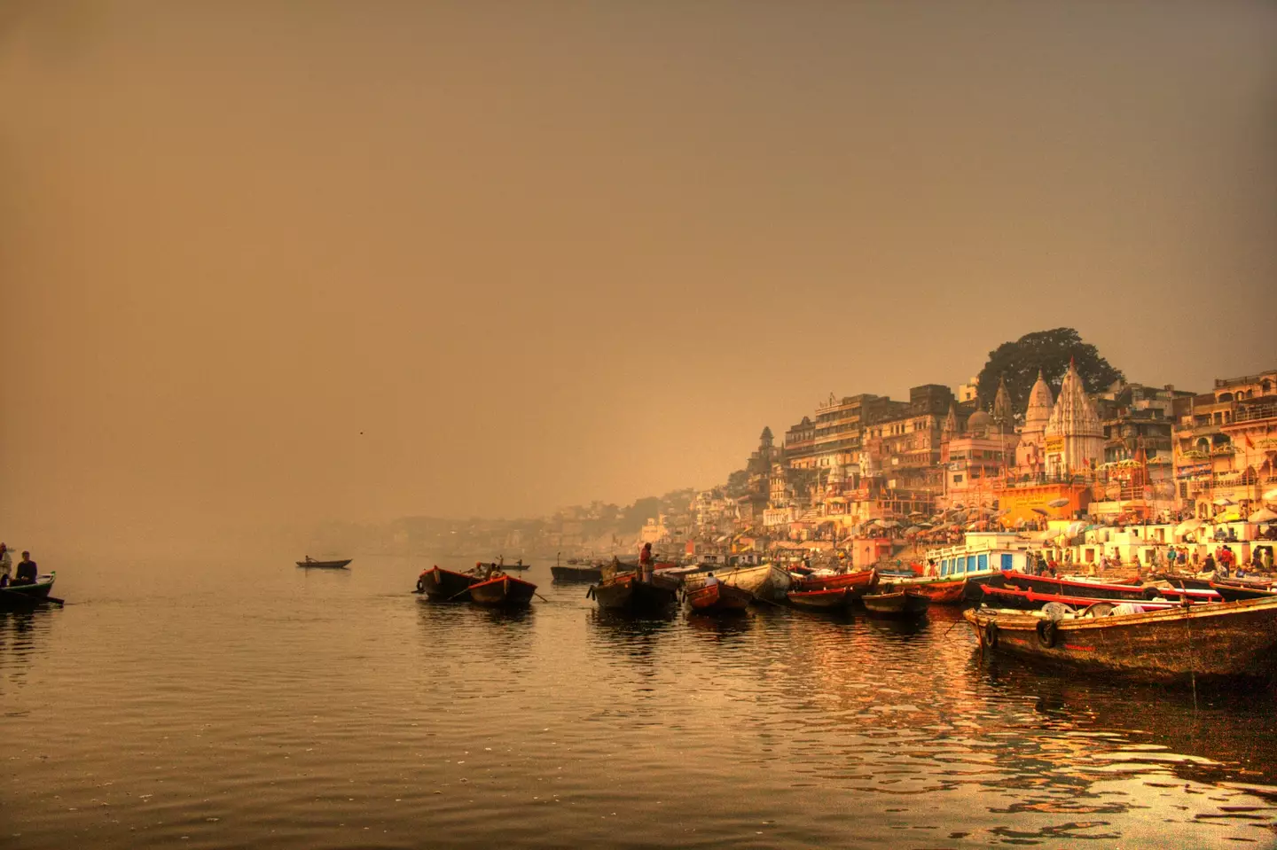 Varanasi is the central home of the Aghor tribe.