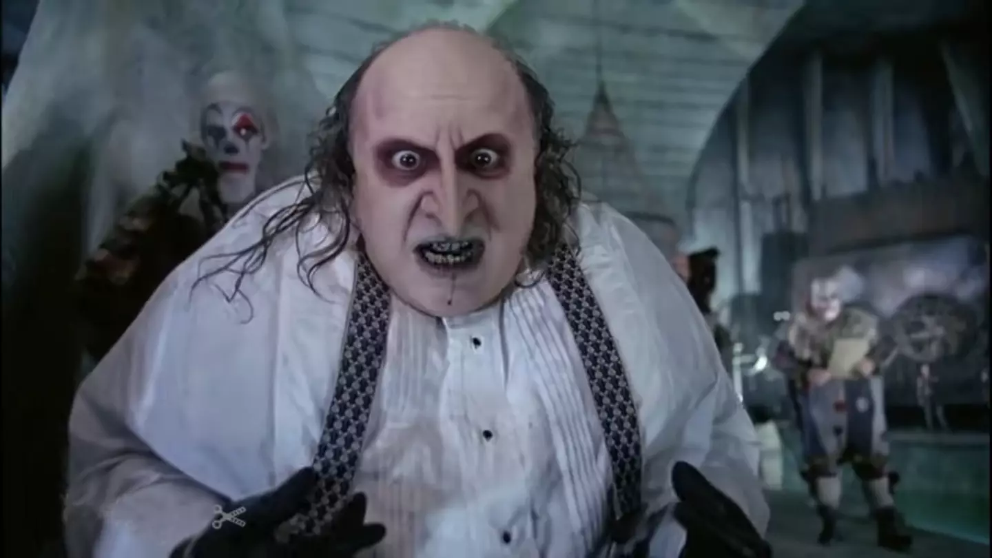 Danny DeVito as The Penguin in Batman Returns.