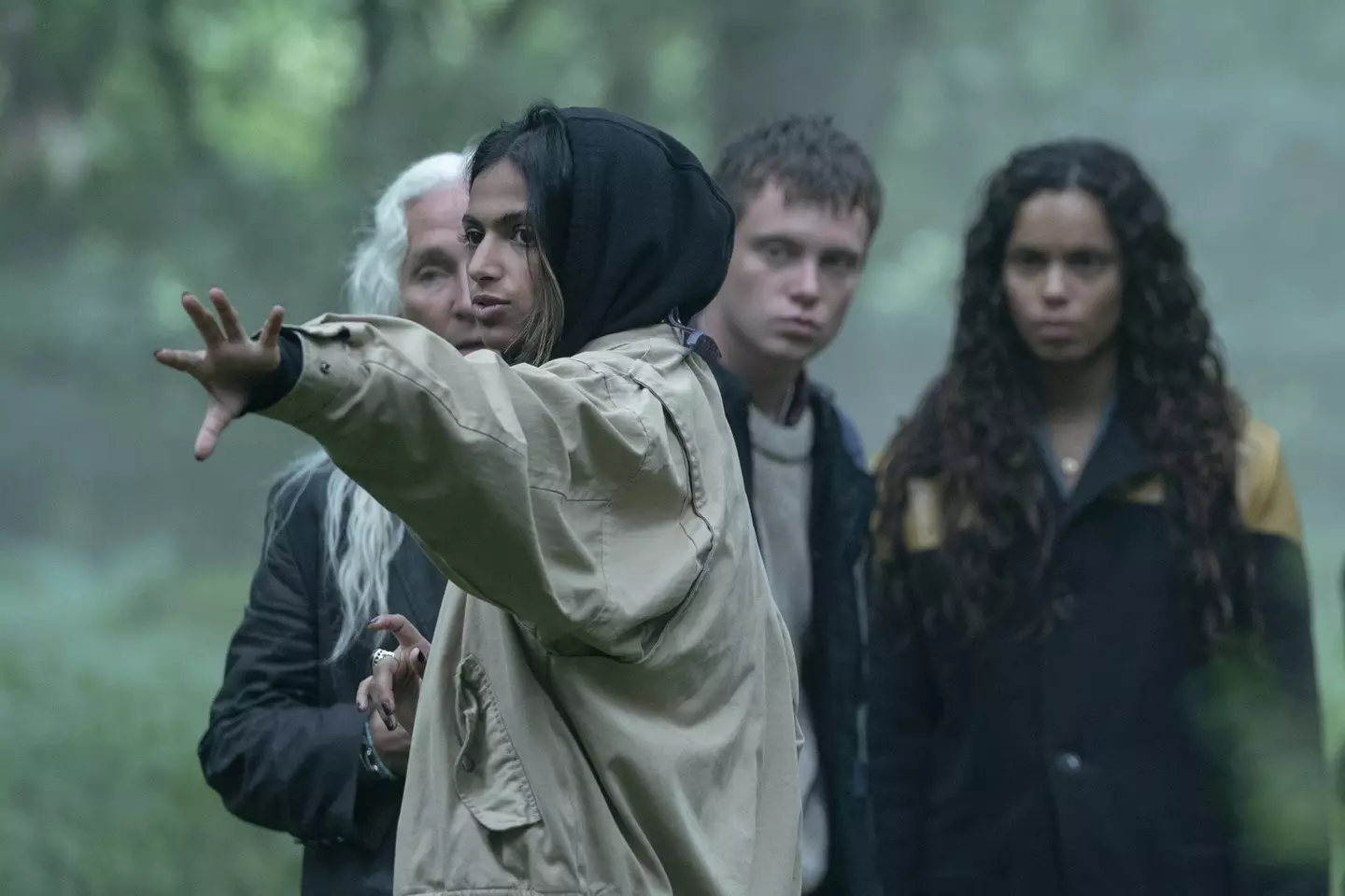 The Watchers is Ishana's directorial debut. (Warner Bros.)