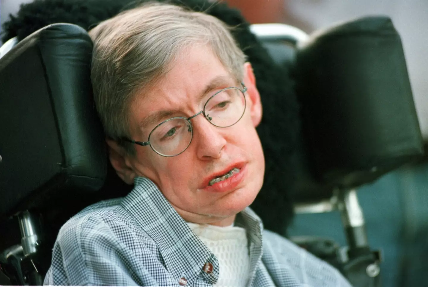 English theoretical physicist Stephen Hawking.