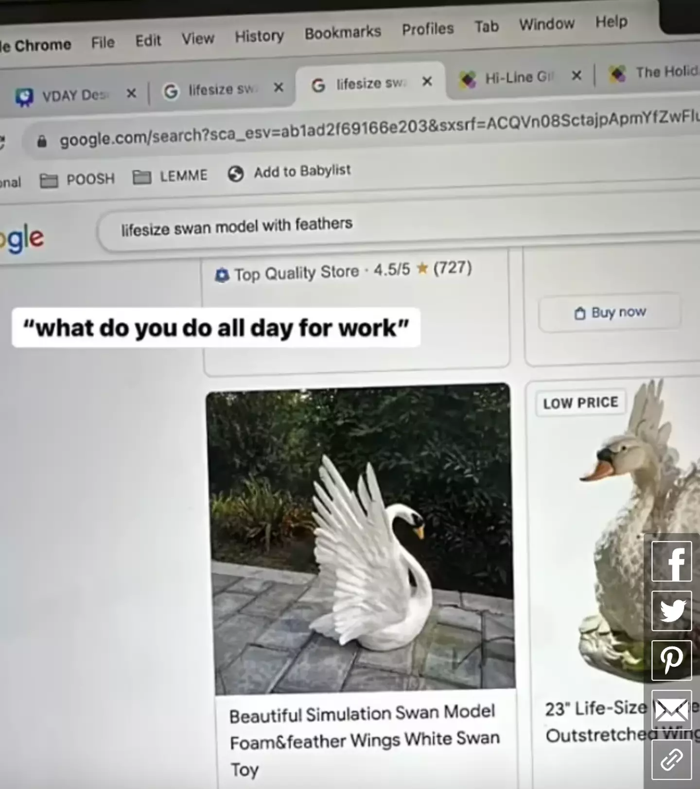 The assistant shared the snap to her instagram: John Shearer/Getty Images/Liz Muller/Instagram