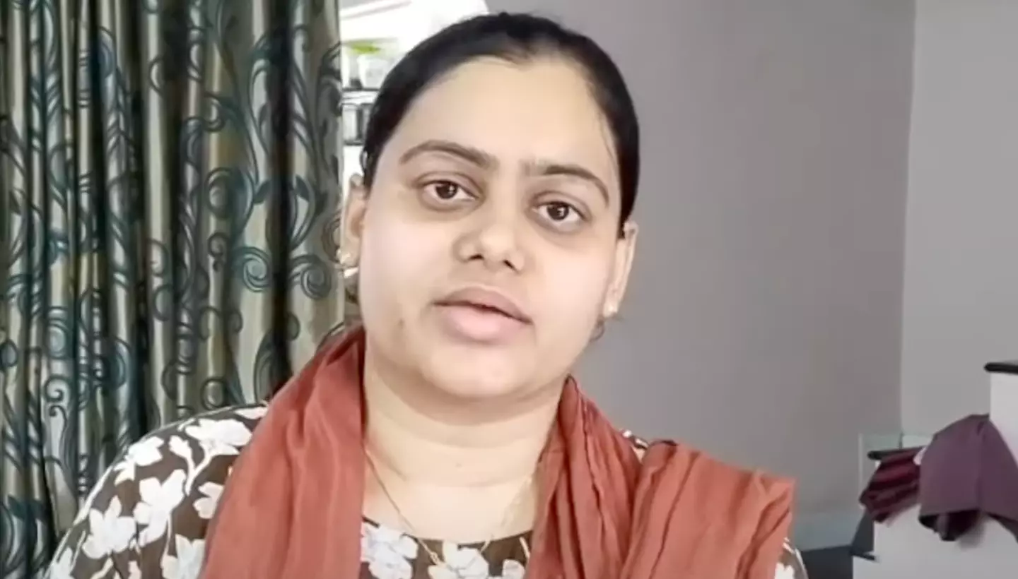 Bhoomi Chauhan was supposed to be on the Air India fight to London (BBC News India/YouTube)