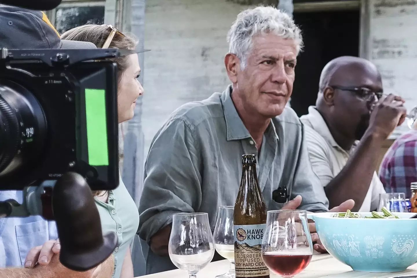 Bourdain in Parts Unknown.