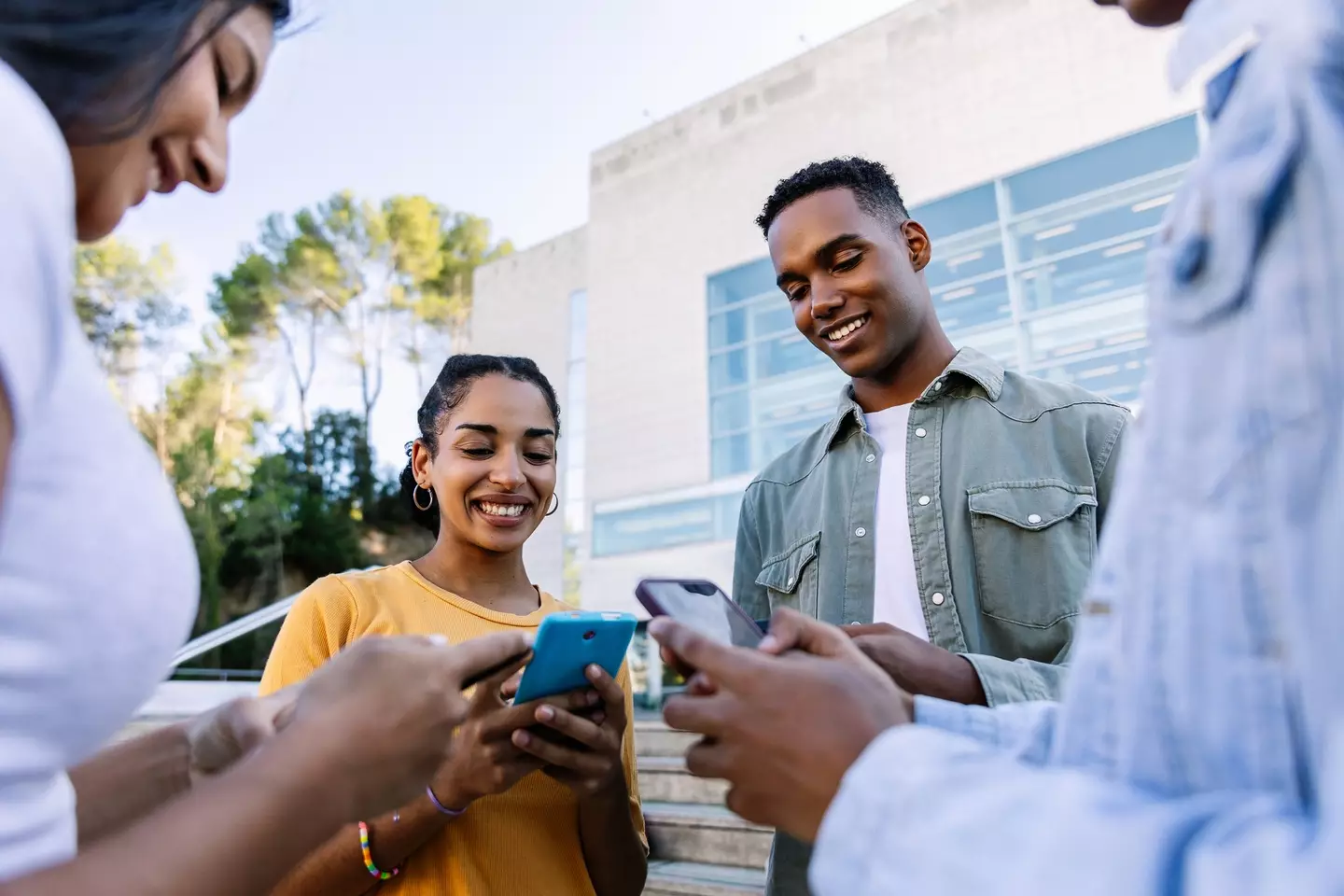 Phones at the ready... (Xavier Lorenzo/Getty Images)