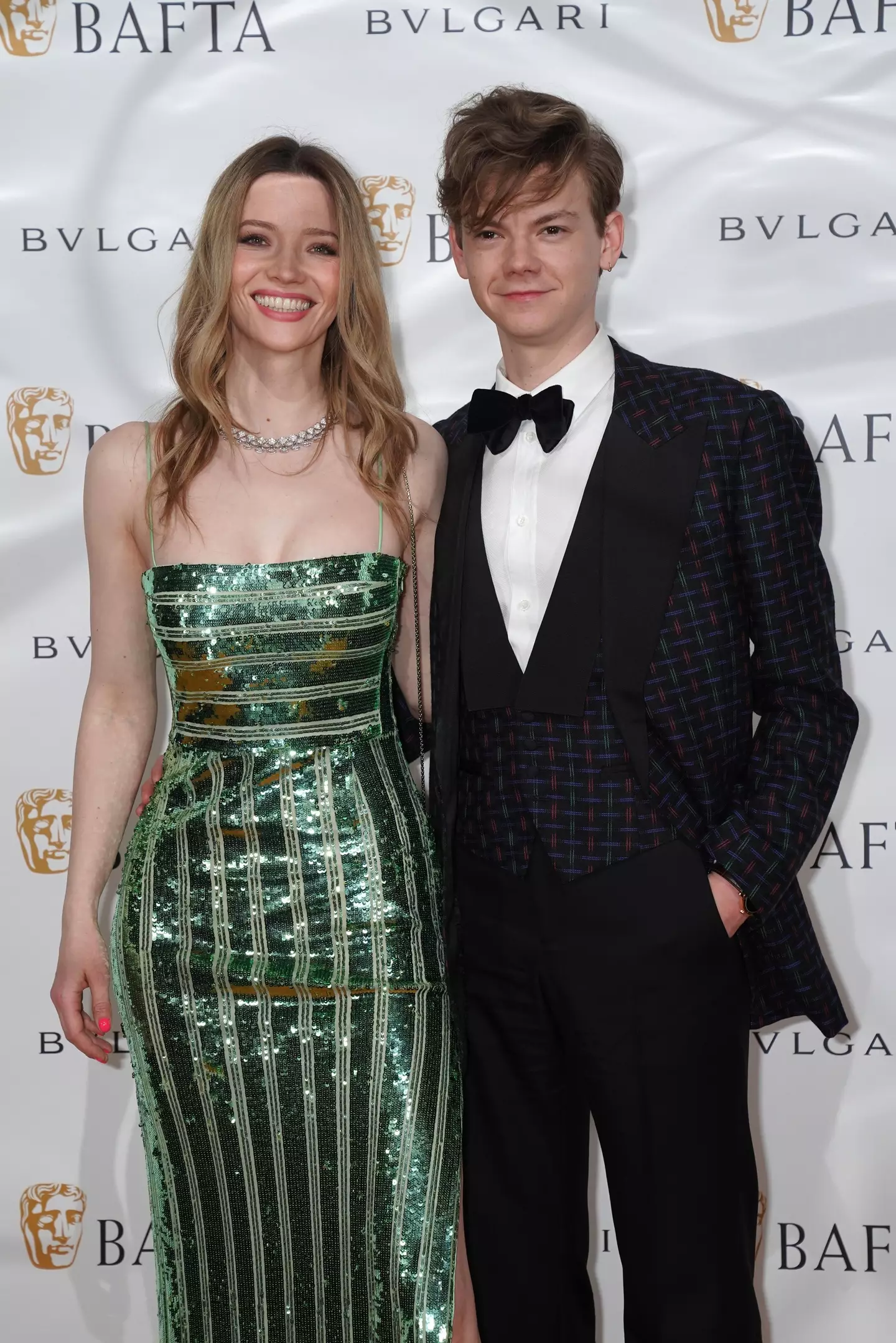 Talulah Riley and Thomas Brodie-Sangster.