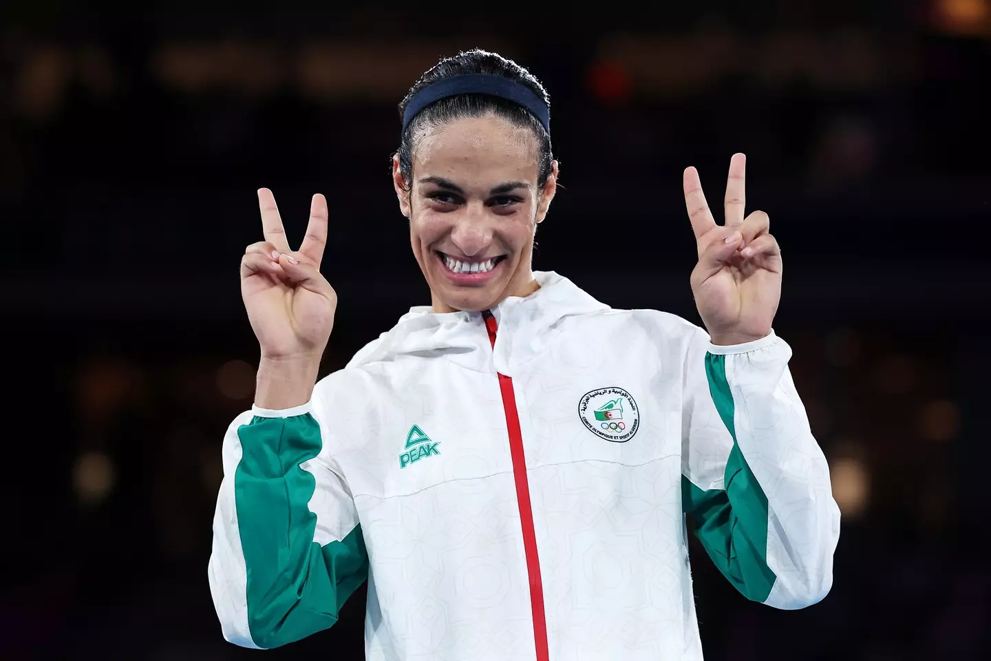 Imane Khelif has said the online hate has hurt her a lot (Richard Pelham/Getty Images)