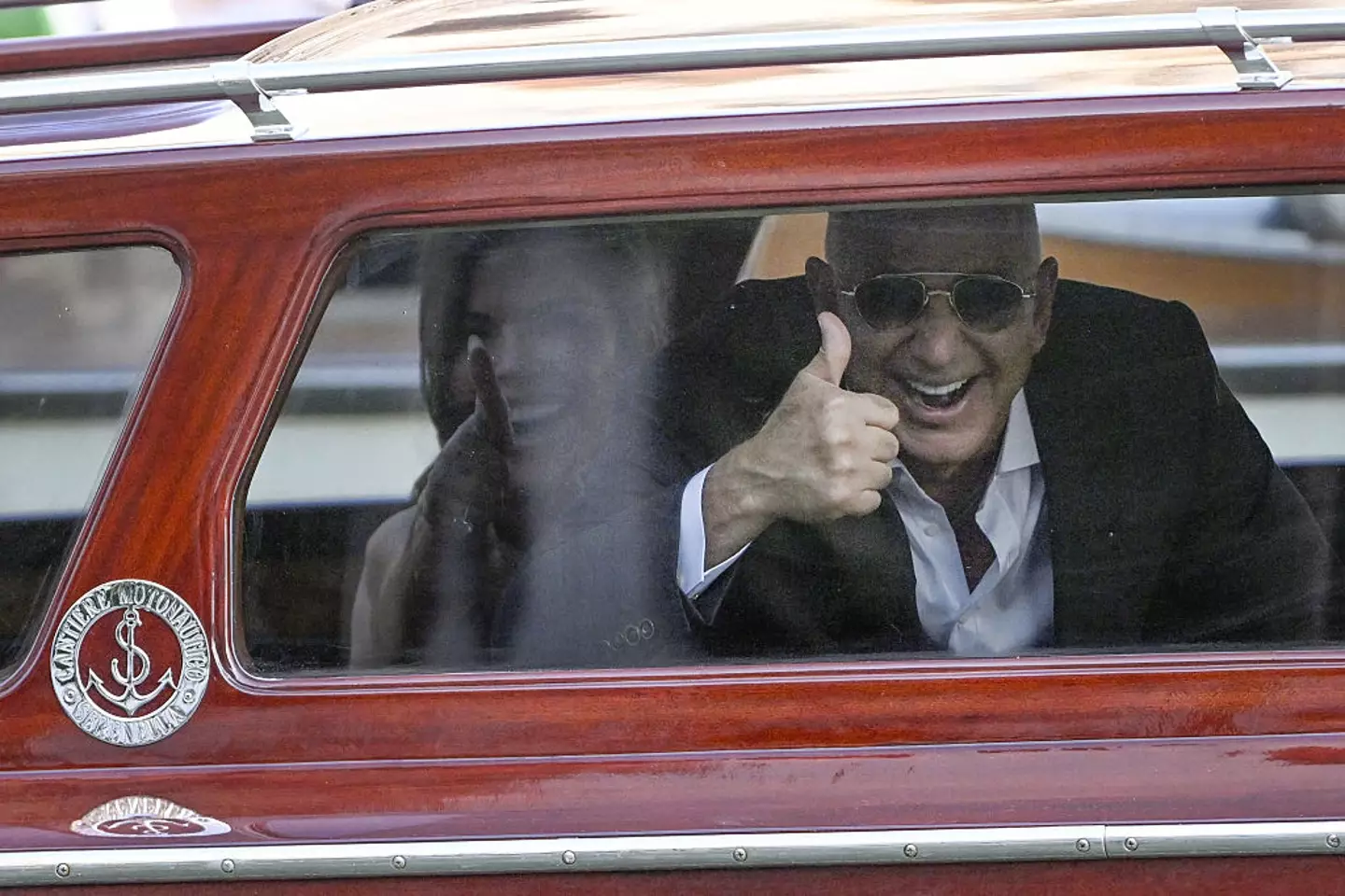 Jeff Bezos and Lauren Sanchez are set to wed in Venice this weekend (ANDREA PATTARO/AFP via Getty Images)