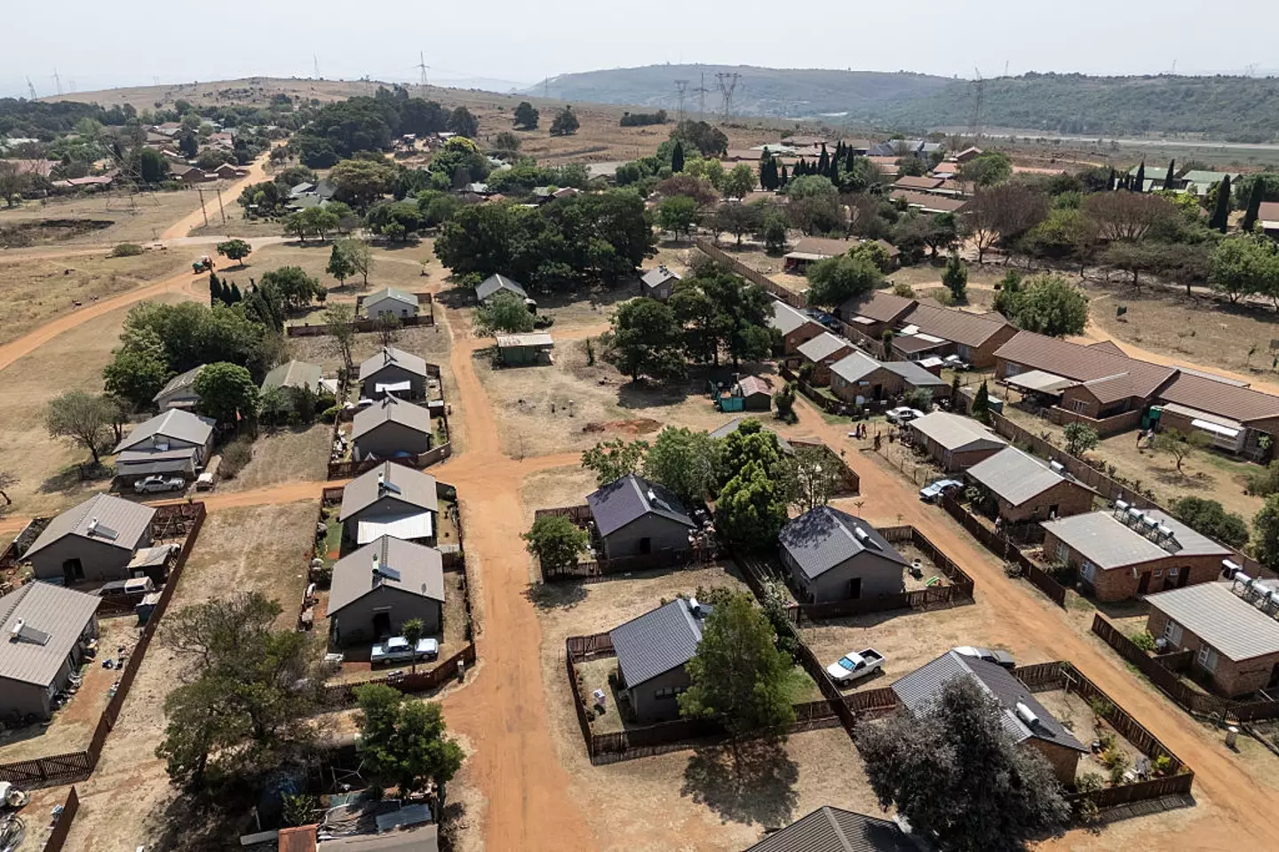 There are some strict conditions to live in Kleinfontein (WIKUS DE WET/AFP via Getty Images)