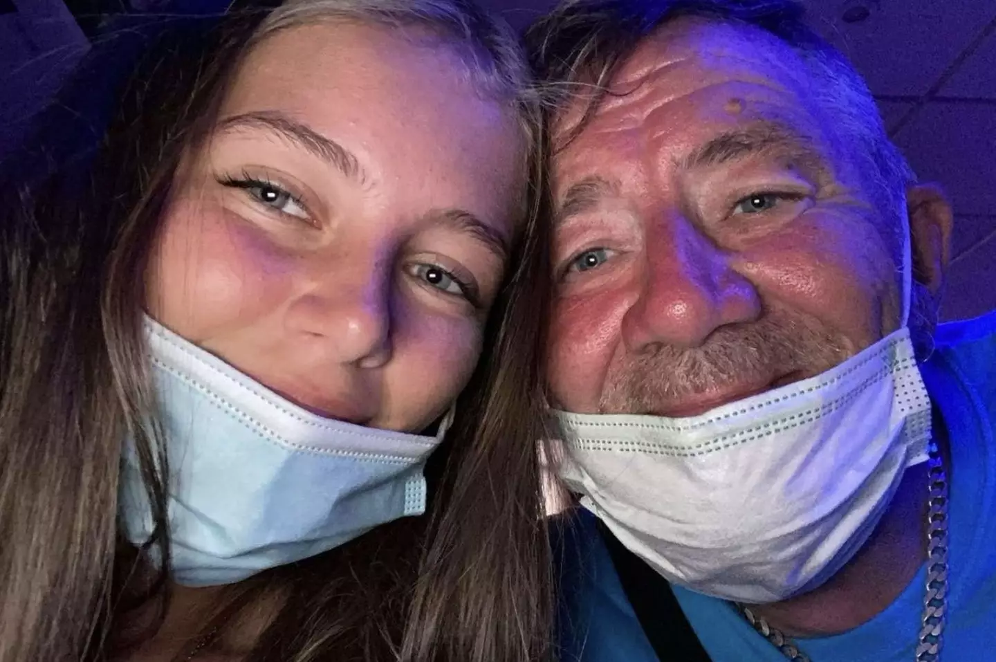 The dad wants to raise awareness of his daughter's 'life-threatening' experience. (Kennedy News and Media)