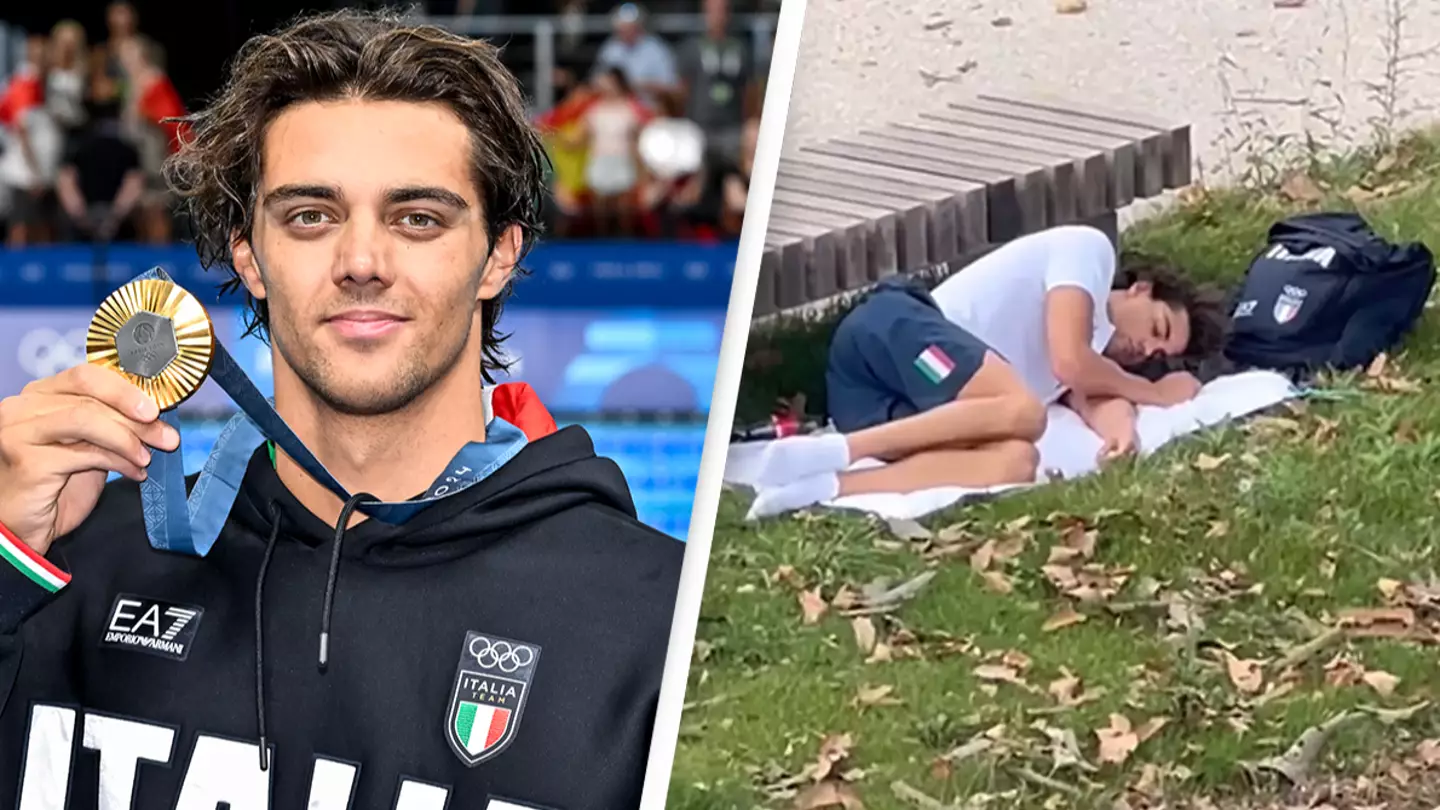 Reason for gold medal winner sleeping in park explained following his complaints about 'bad' Olympic Village conditions