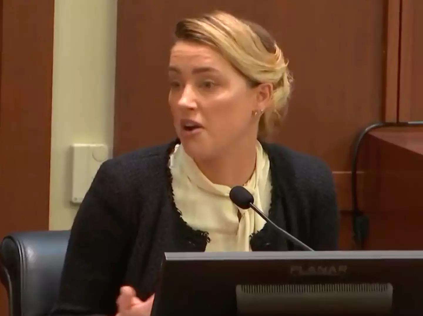 Amber Heard continued her counter-argument on Thursday.